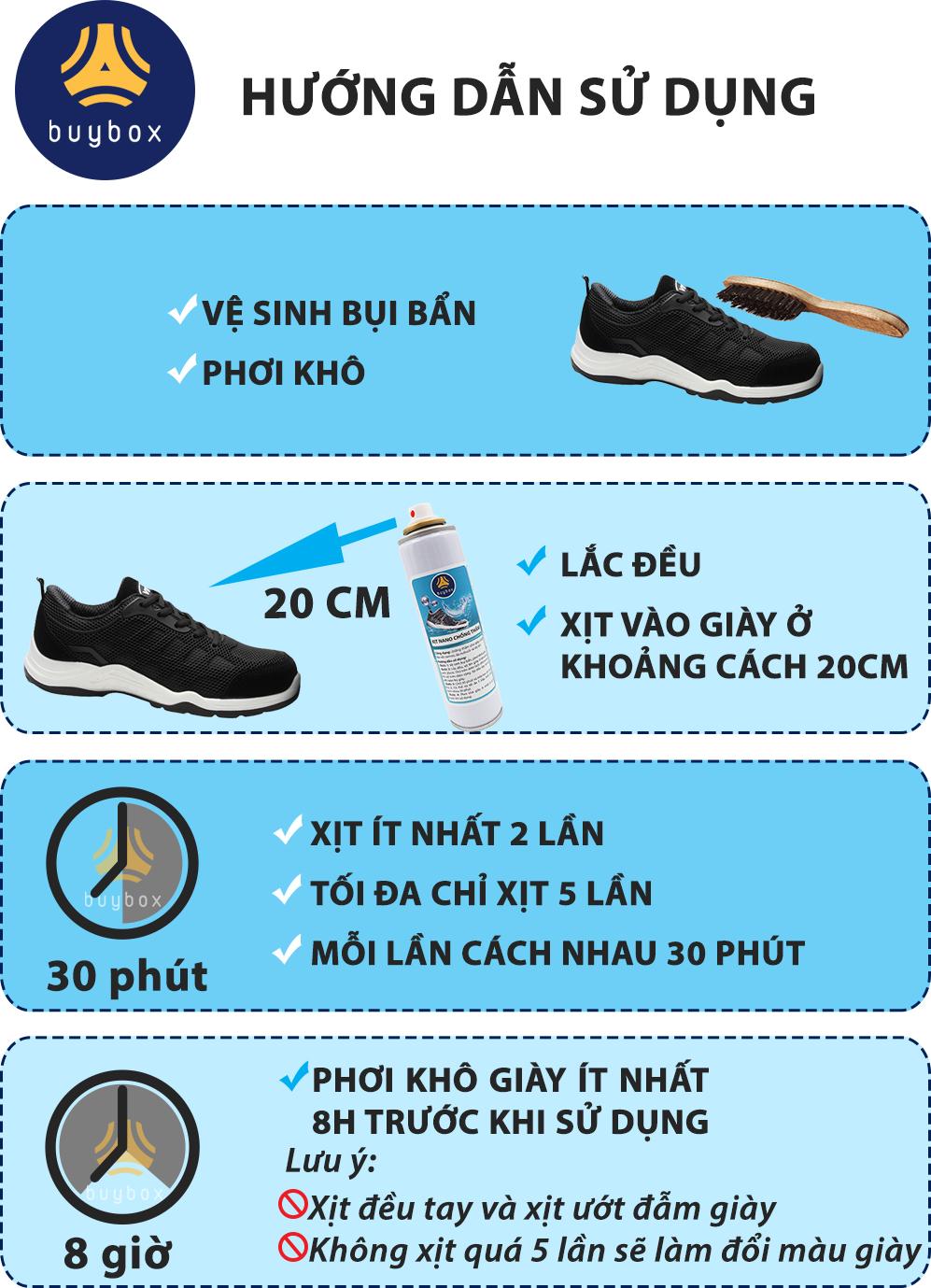 Xịt phủ nano chống thấm nước - buybox - BBPK72