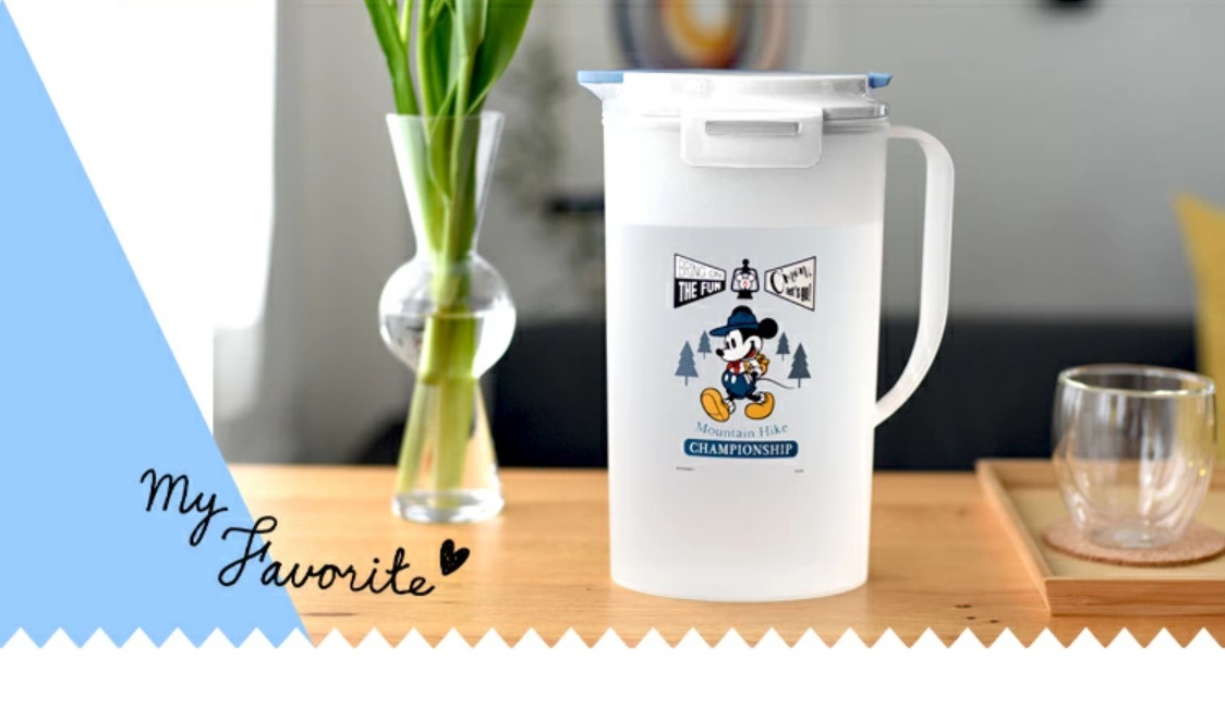 Bình nước nắp khóa Asvel Drink Vio 2.0L làm từ nhựa PP cao cấp kháng khuẩn - nội địa Nhật Bản