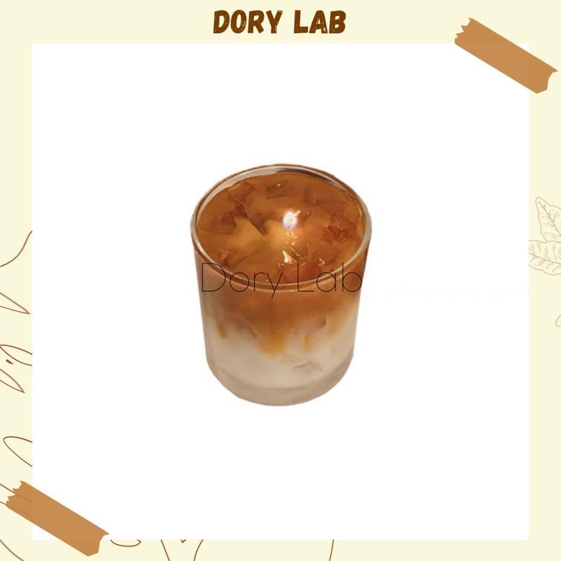 Nến Thơm Ly Cà Phê Sữa Hàn Quốc, Phụ Kiện Decor Chụp Ảnh - Dory Lab