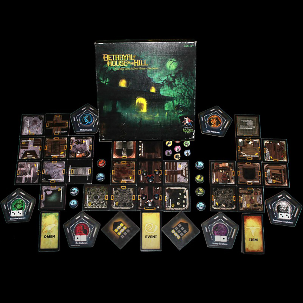 Trò chơi Nhập Vai “Ngôi Nhà Ma Trên Đồi” Board Game Betrayal At House On The Hill Fun