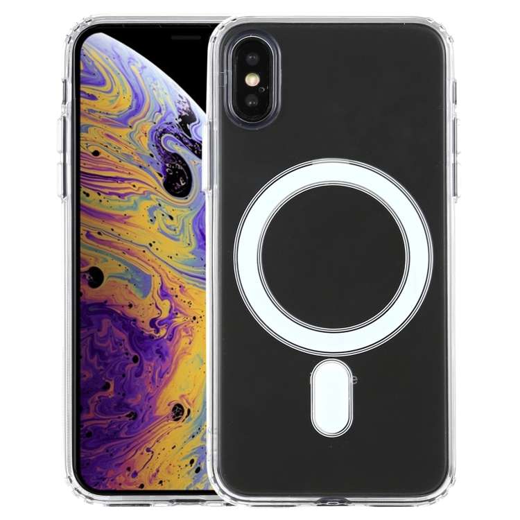 Ốp Lưng Clear Case Trong Suốt Hỗ Trợ Sạc Từ Tính dành cho iPhone ipx/ ipxr/ ipxs max.