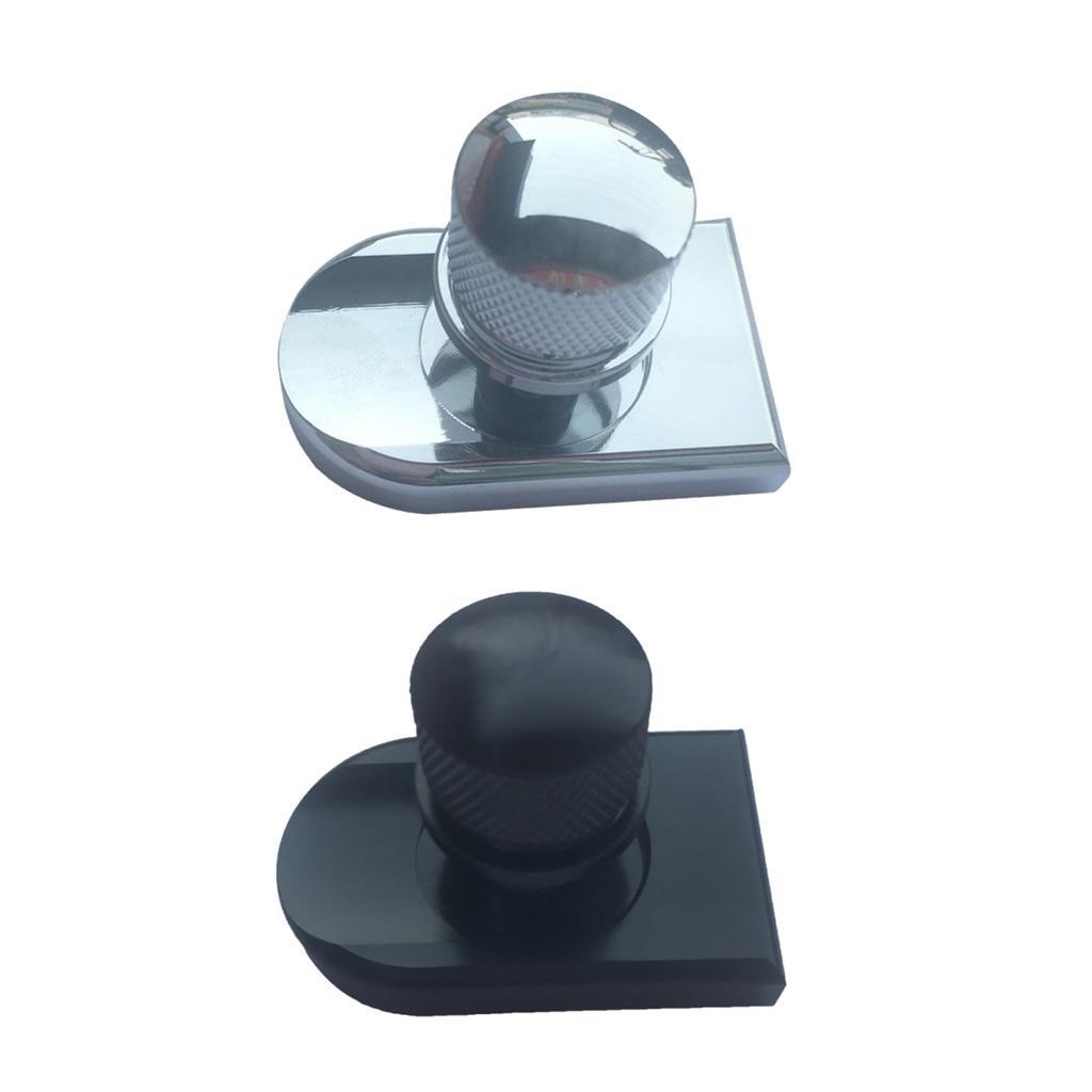 1Set CNC Alloy Seat Fixing Screw Nut Universal For Motorcycle Black