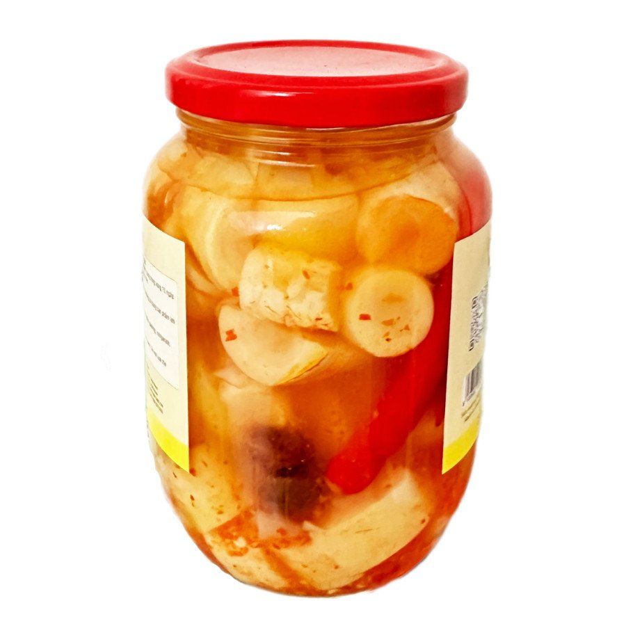 Măng Trúc Dấm Ớt Cắt Khúc Kim Bôi - Lọ 500g