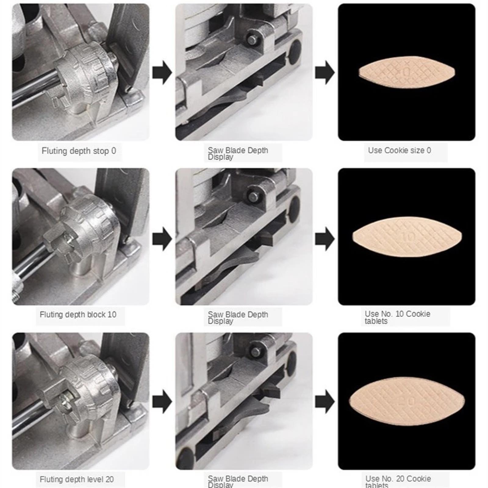 100Pcs Wood Joining Biscuits Handcraft Beech Wood Chips Woodworking Projects