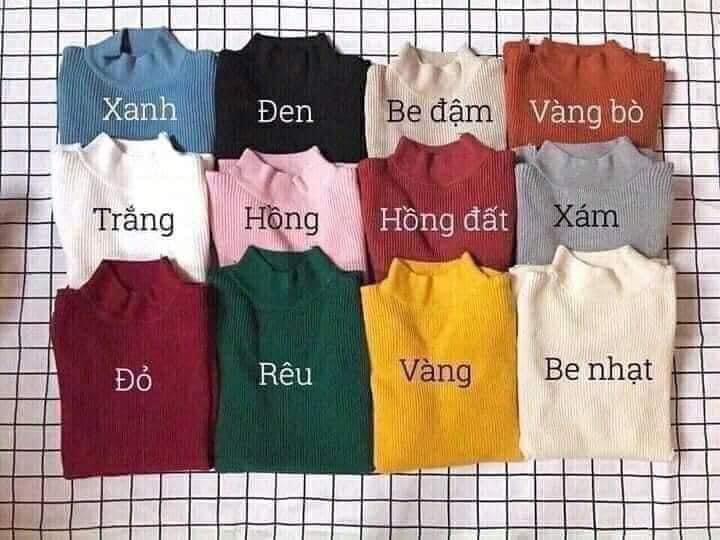 Áo Len Tăm Cổ 3P