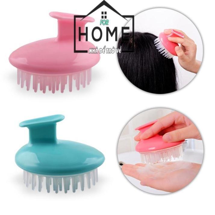 Lược Gội Đầu, Massage Đầu Thư Giản Giúp Làm Sach Da Đầu, Tẩy Tế Bào Khi Gội Đầu