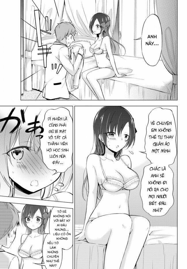 seito kaichou wa bed no ue de subete o hodoku chapter 3 8