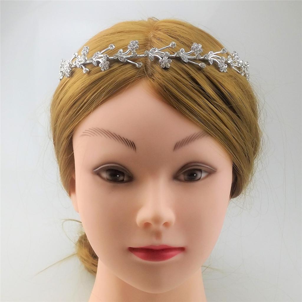 Rhinestone Wedding Tiara Bridal Headband Queen Tiara Princess Crown