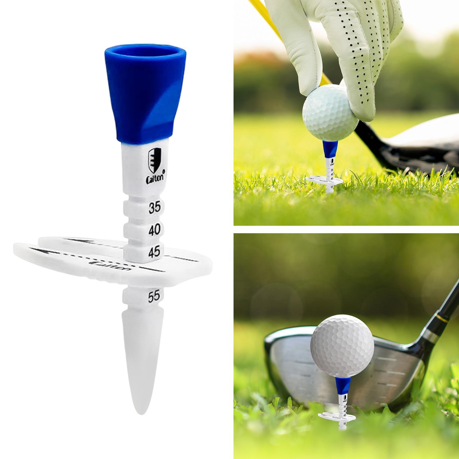 Adjustable Golf tee Ball Holder High Stability Easily Install Professional Ball Marker Premium for Indoor Driving Range Backyard Golfer
