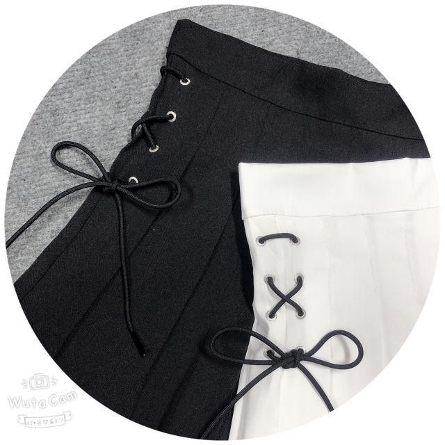 Chân váy tennis xỏ dây xinh