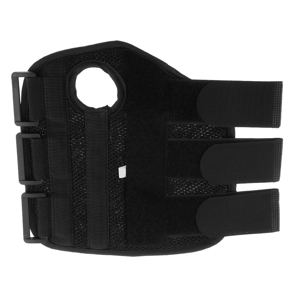 Black Wrist Splint Brace Support Carpal Sprain Strain Arthritis Relief Wrap