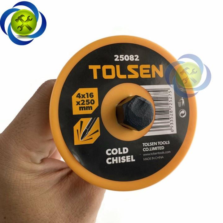 Đục sắt nhọn cầm tay Tolsen 25082 dài 250mm