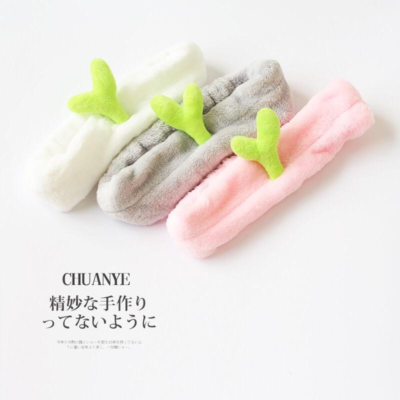 Băng đô turban nữ mầm cây thời trang hàn quốc dễ thương