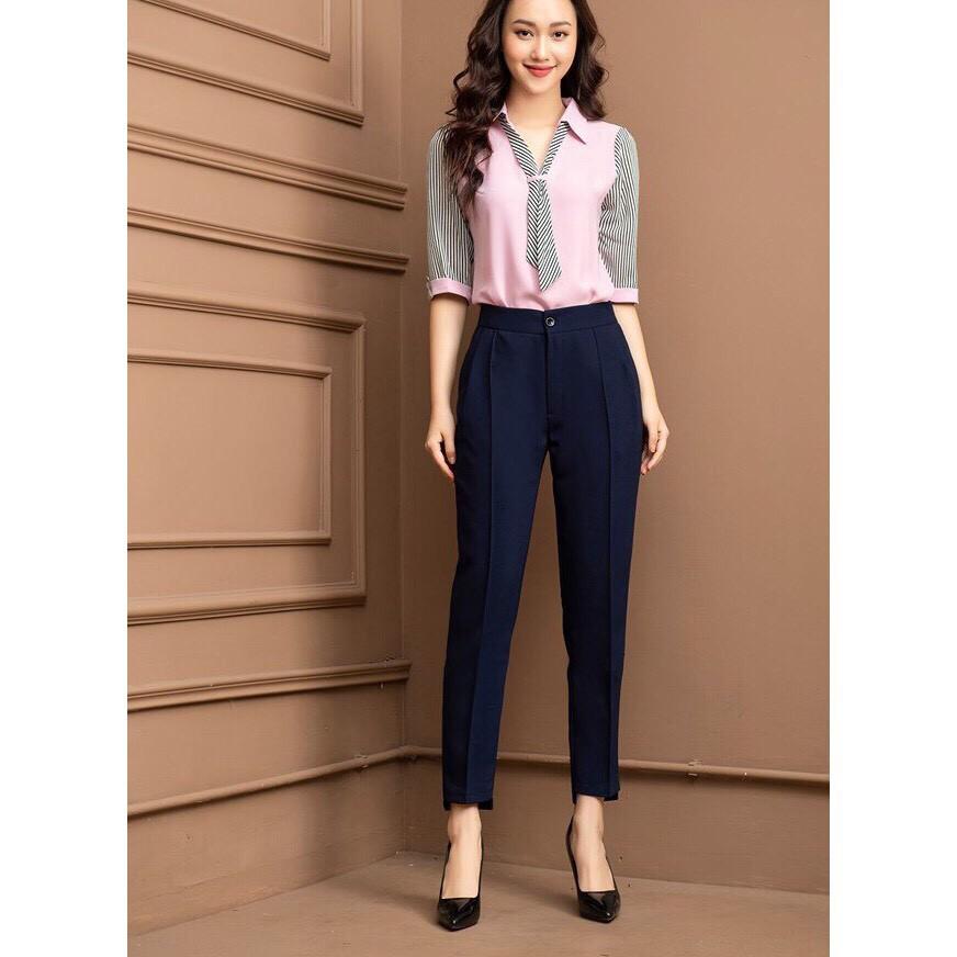 ️GIÁ BUÔN SỈ - Quần Baggy gấu lệch vải tuyết mưa đẹp
