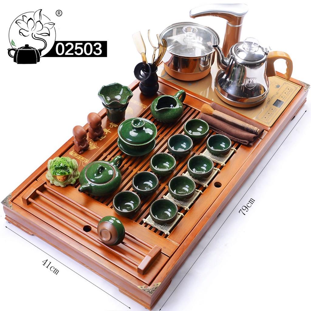 Bàn trà điện mã 025 gỗ thông - bàn trà điện thông minh đa năng - bảo hành 12 tháng - làm quà tặng, quà biếu lịch sự, sang trọng, ý nghĩa.