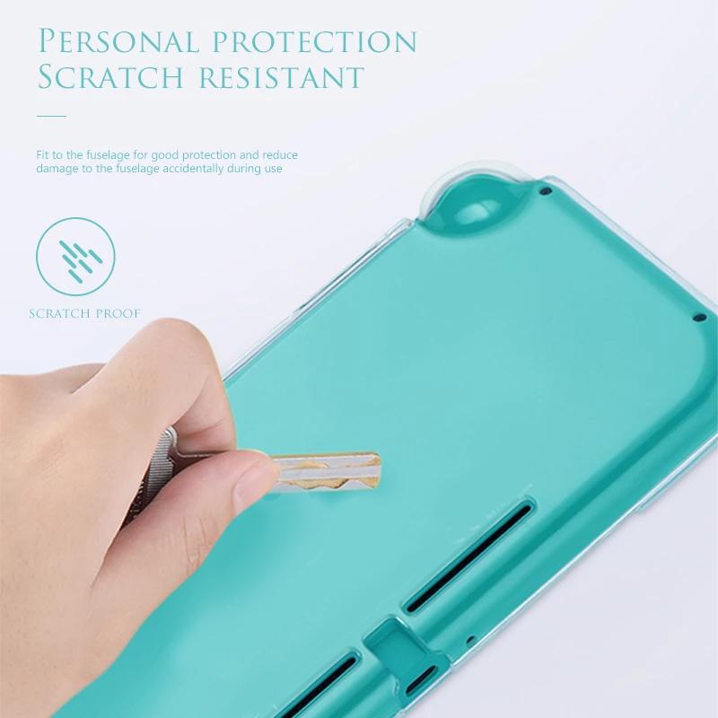 DỮ LIỆU Ếch Chống Trượt Vỏ Bảo Vệ Tương Thích-Nintendo Switch Lite Tay Cầm Chơi Game Vỏ Bọc Toàn Bộ Vỏ Pha Lê Cho Công Tắc Lite Màu Sắc: Lite 1 Cái