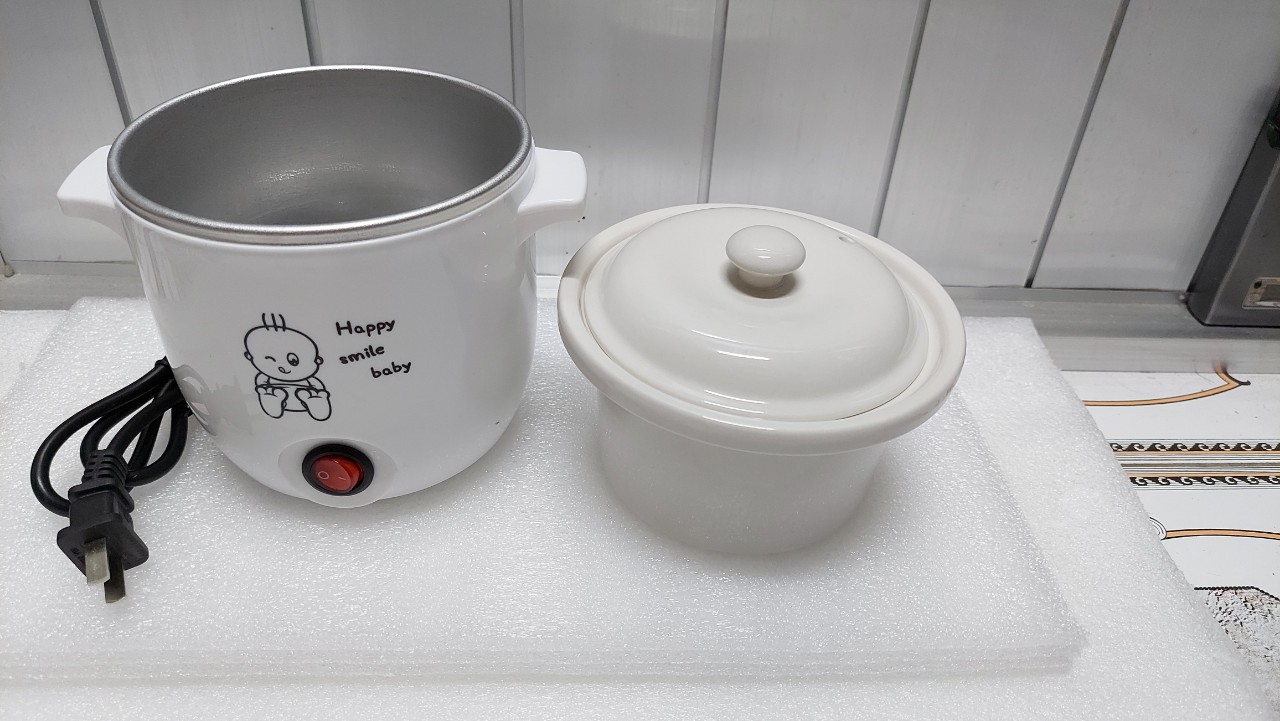 Nồi chưng, tiềm yến nấu cháo, soup,...nấu chậm DDG-7C Nắp sứ LOẠI TỐT