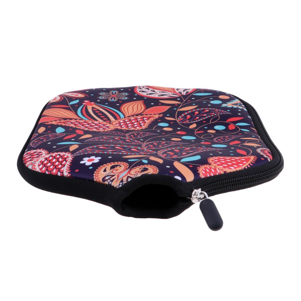 Premium Neoprene Pickleball Paddle Cover Zipper Sleeve Protective Case A17