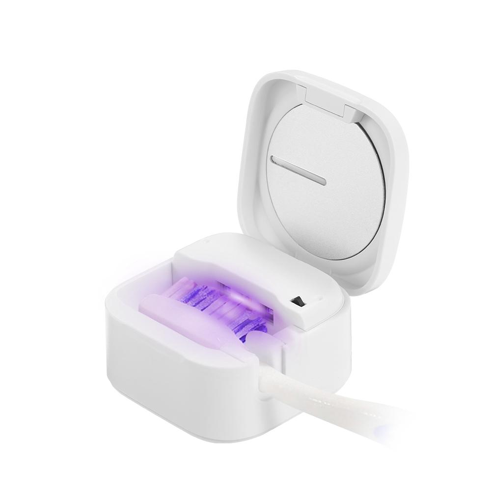 Hộp đèn UVC cầm tay cho bàn chải đánh răng, thiết kế có thể sạc lại, không thấm nước