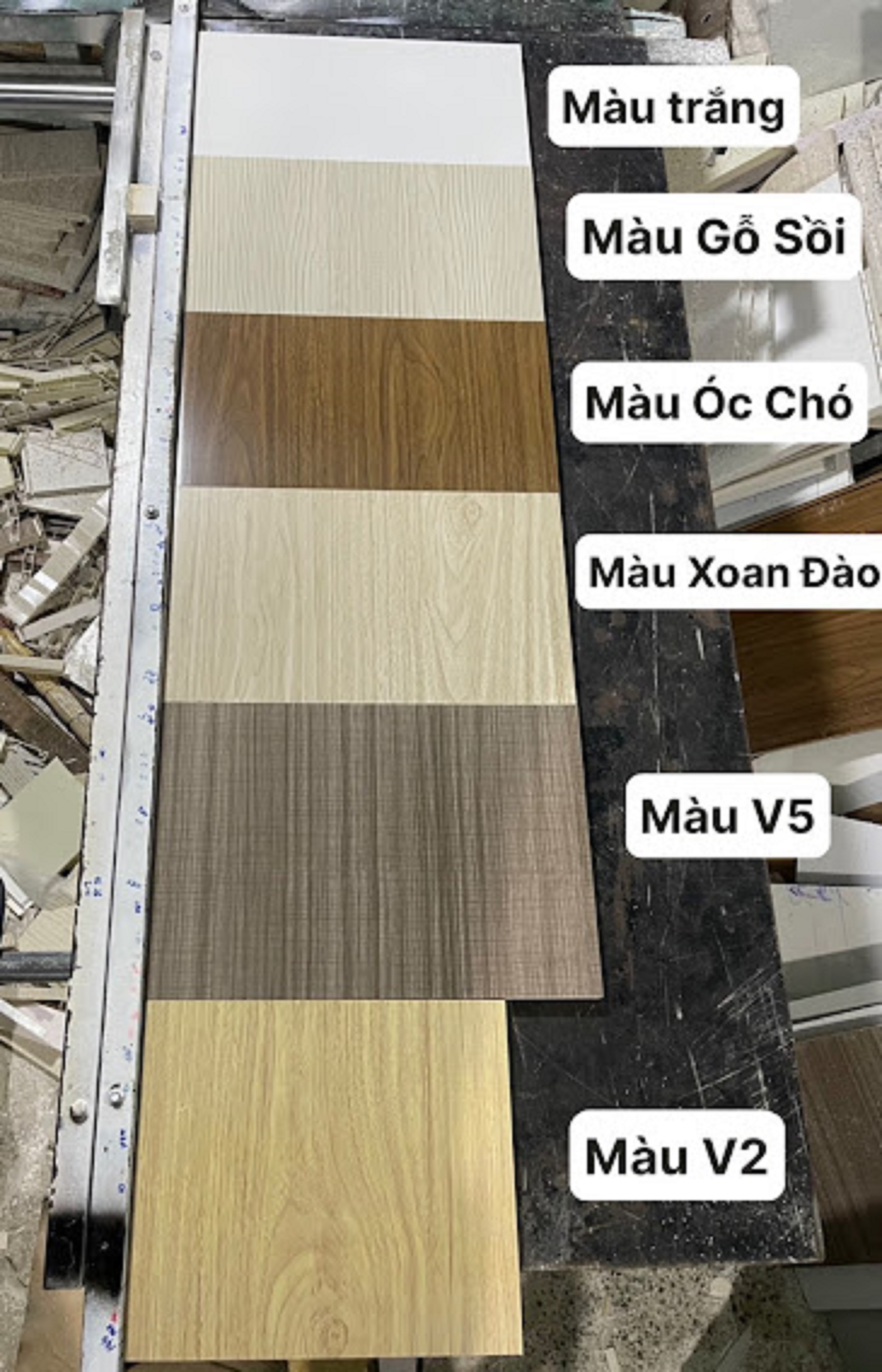 Tủ Nhựa Đài Loan 5 Cánh Màu Óc Chó 537