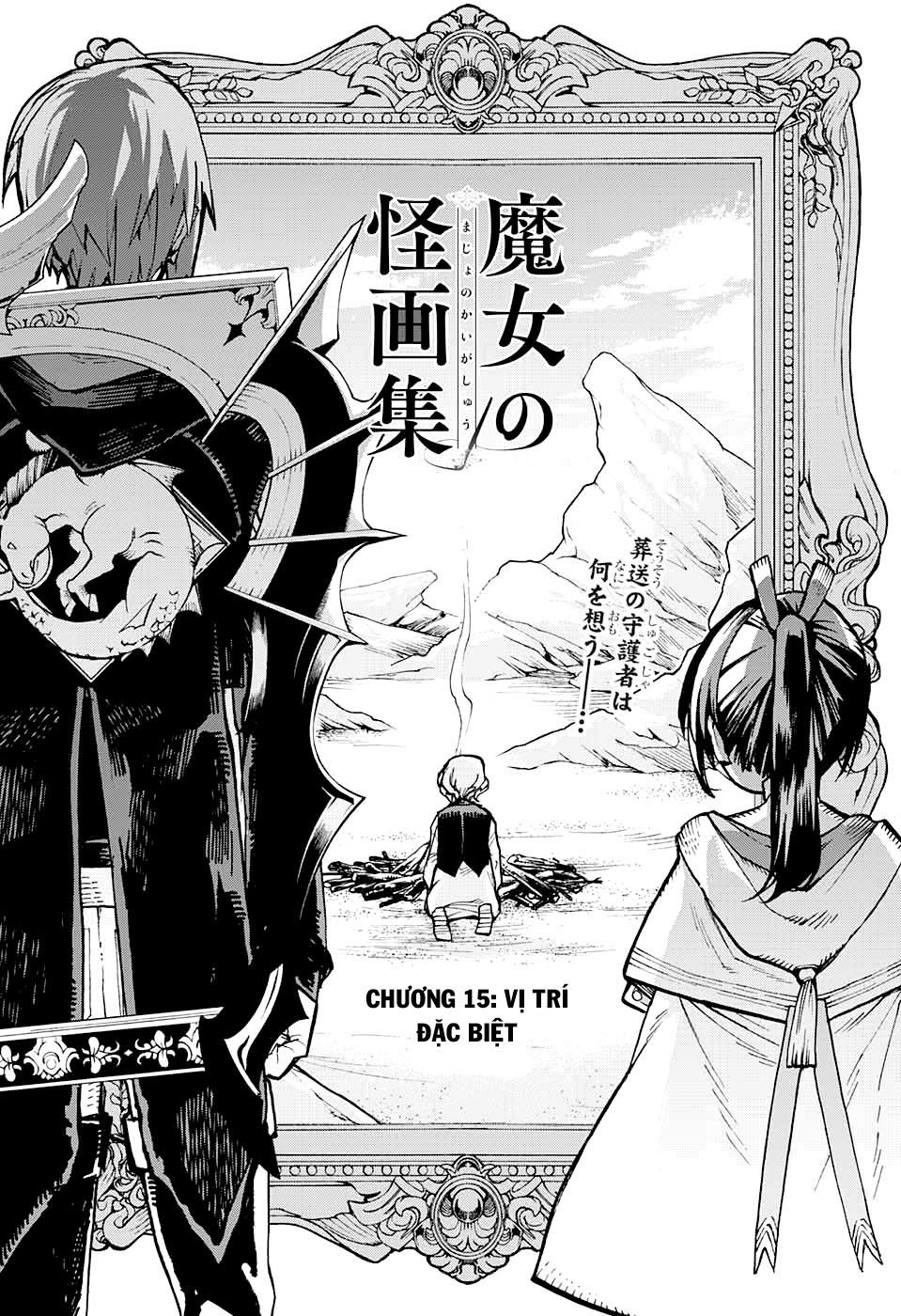 những bức họa quái dị của phù thủy chapter 15.1 5