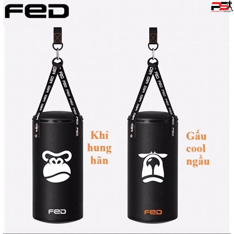 Bao đấm,bao cát boxing treo xà cho bé FED-XM0115 phản xạ da PU bền đẹp