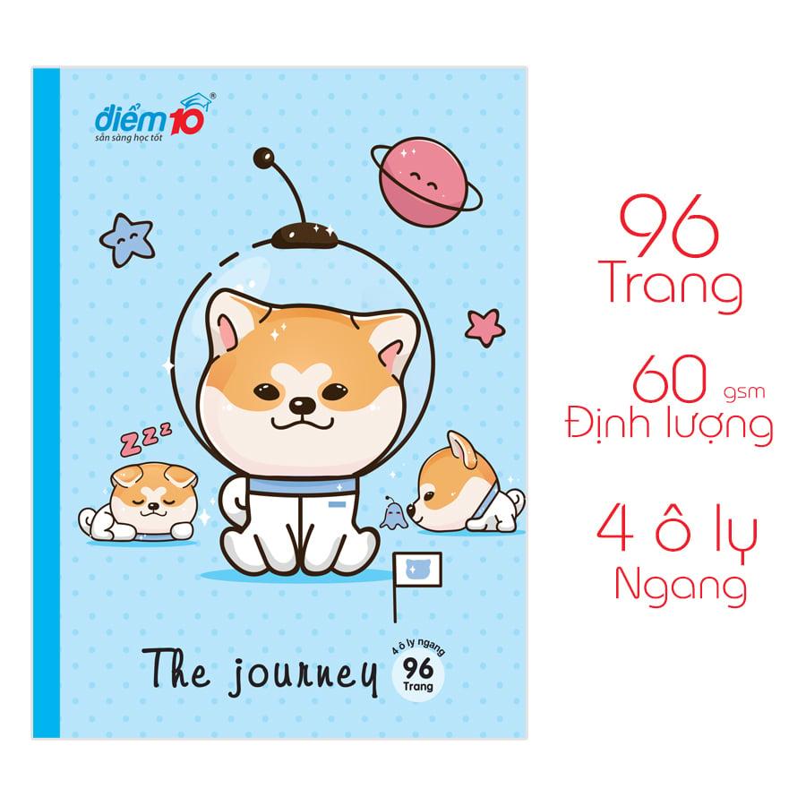 Combo 10 quyển tập Thiên Long, 96T/200T, nhiều loại gồm 4 oly vuông/ 4 oly ngang/ 5 oly vuông - Mẫu ngẫu nhiên