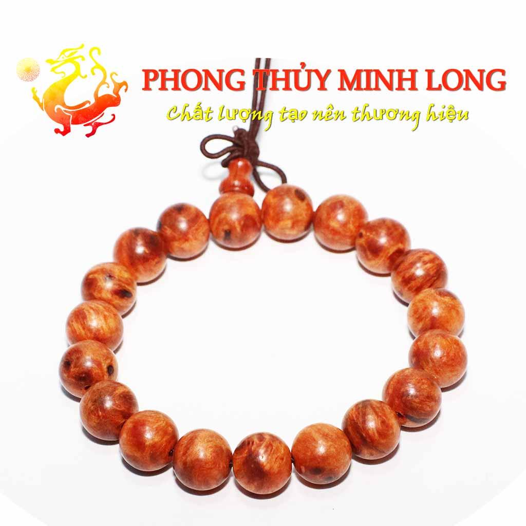 Vòng tay gỗ nu Huyết Rồng siêu đẹp size 10 ly