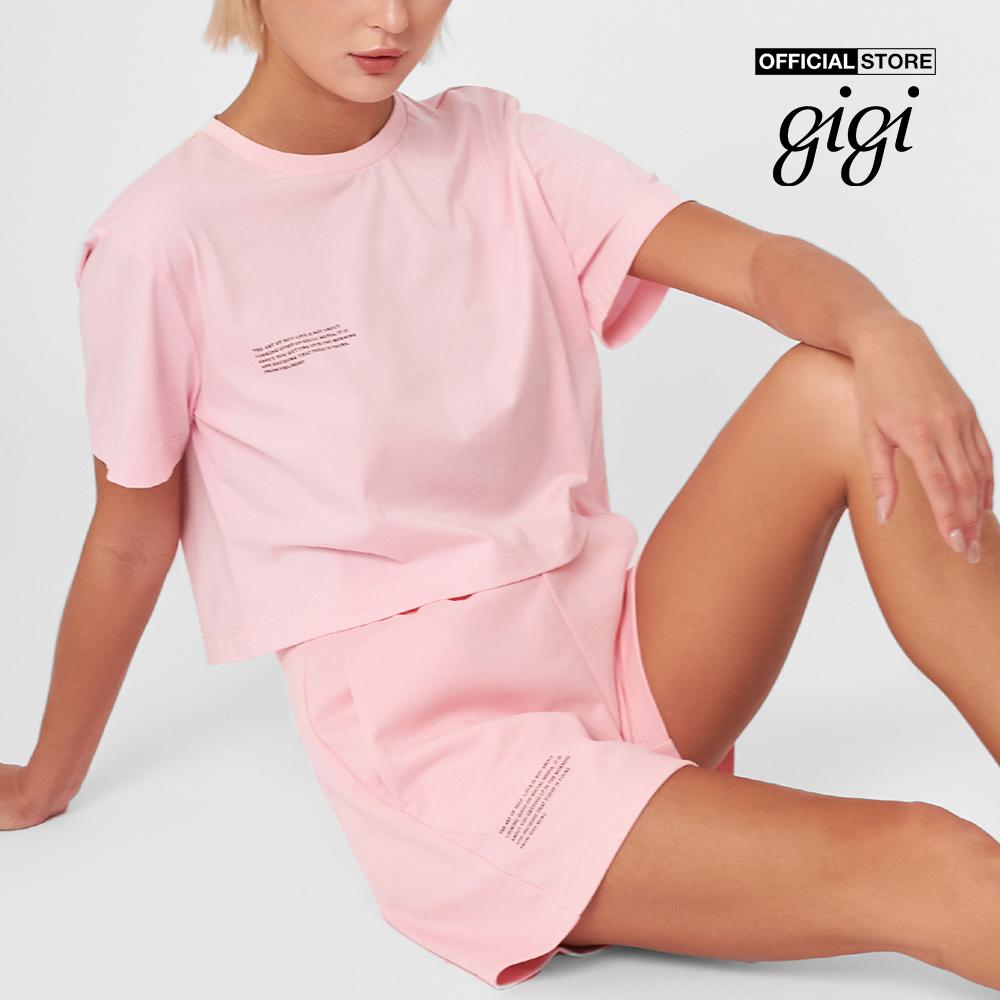 GIGI - Quần shorts nữ lưng thun năng động G3406S211408