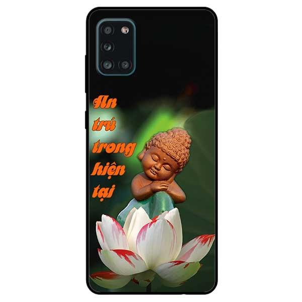 Ốp lưng dành cho Samsung Galaxy A12 - A21s - A31 - mẫu An Trú Sen Trắng