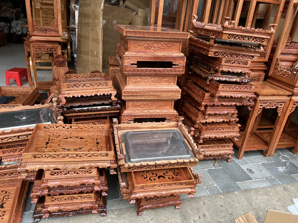 Khay trà gỗ hương chân đỉnh