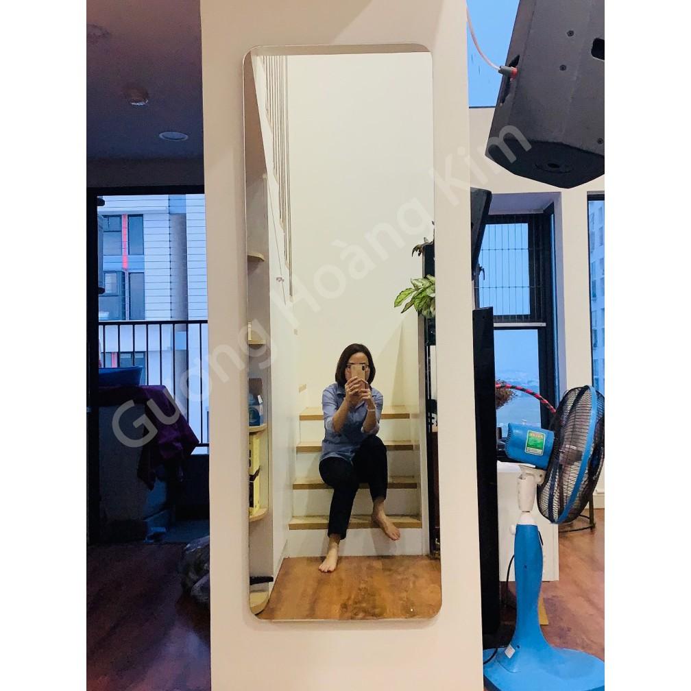 Gương soi toàn thân dán, treo tường cao cấp kích thước 40x120cm - Mirror