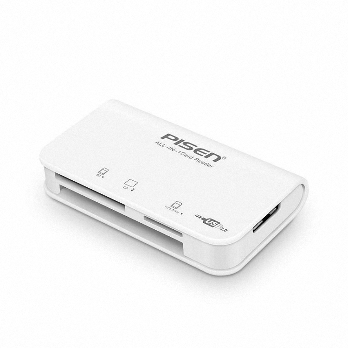 Đầu đọc thẻ nhớ Pisen All-In-1 USB 3.0 - Hàng Chính Hãng