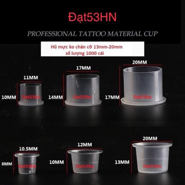 Hũ mực bán lẻ ko chân cỡ “ cao 13mm-20mm