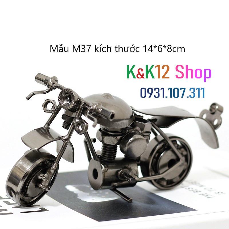 Xe moto trang trí để bàn. Bộ sưu tập đồ chơi độc đáo. Đồ chơi thủ công mỹ nghệ