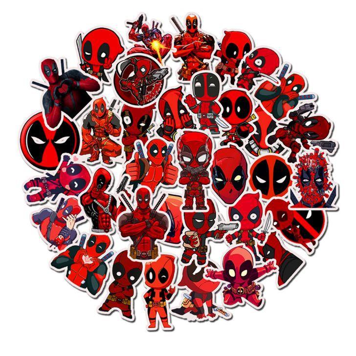 Sticker dán cao cấp DEADPOOL ms#4