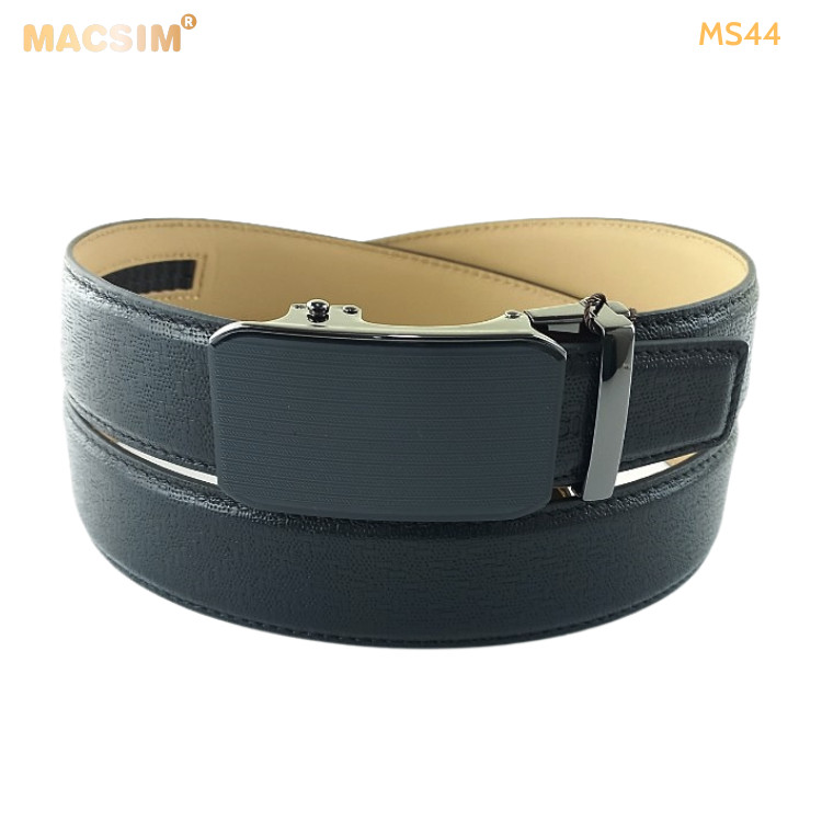 Hình ảnh Thắt lưng nam da thật cao cấp nhãn hiệu Macsim MS44