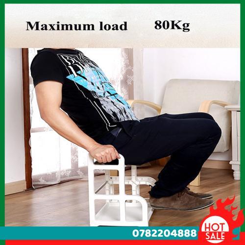 Kệ Đựng Gia Vị Nhà Bếp Bằng Nhựa 2 Tầng Nhỏ Gọn - Tiện Dụng Hình Chữ H Kèm Giá Để Thớt - CH Hương Thị Miễn Phí Vận Chuyển