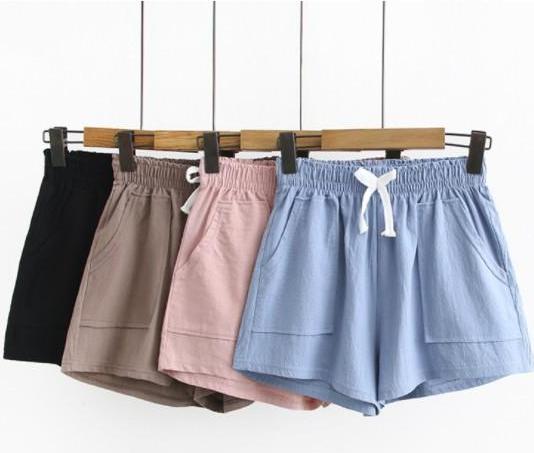 Quần short, quần đùi nữ vải đũi siêu mát , nhẹ nhàng, thấm hút mồ hôi cực tốt!!!