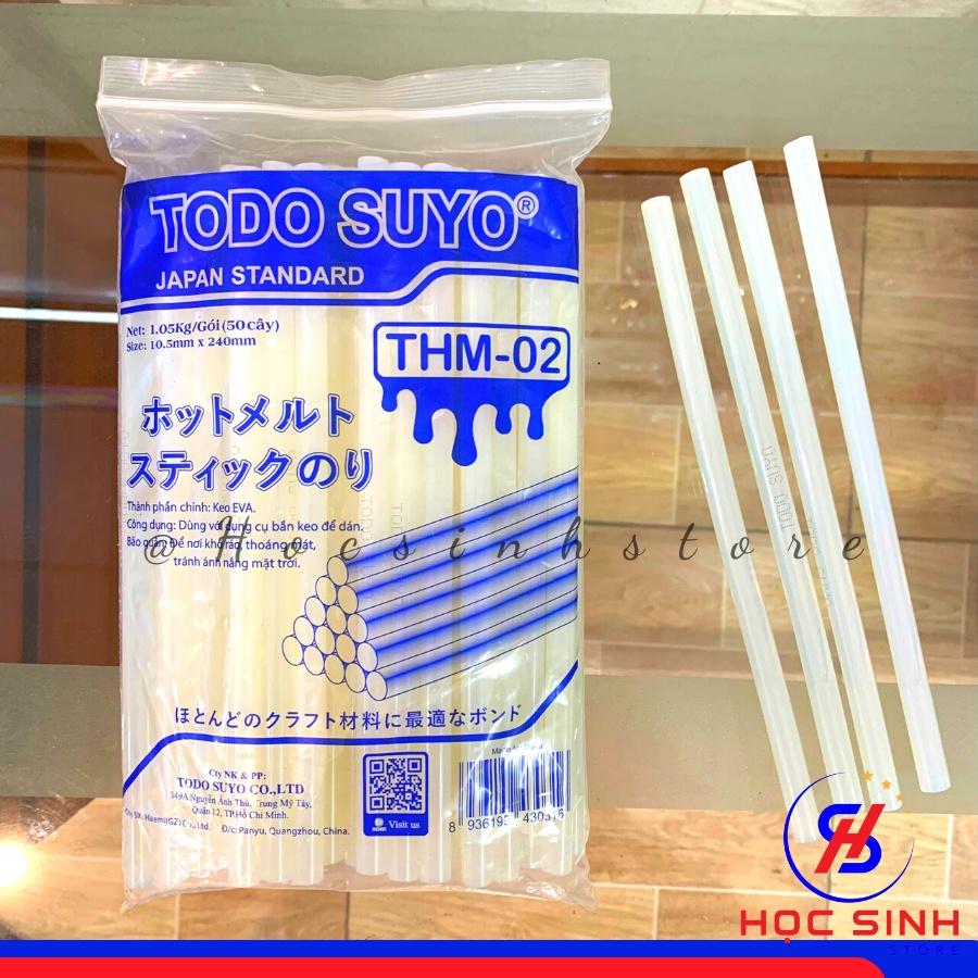 Keo nến loại lớn THM-02 10.5mm x 240mm chất lượng cao dùng cho súng bắn keo loại lớn từ 60W đến 100W