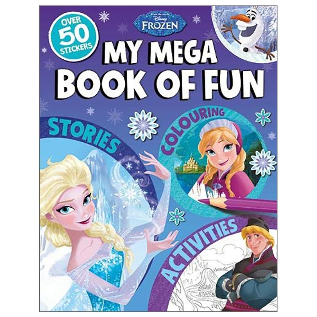 Disney Frozen: My Mega Book of Fun - Disney Nữ hoàng băng giá: Sách khổ lớn Ver 2