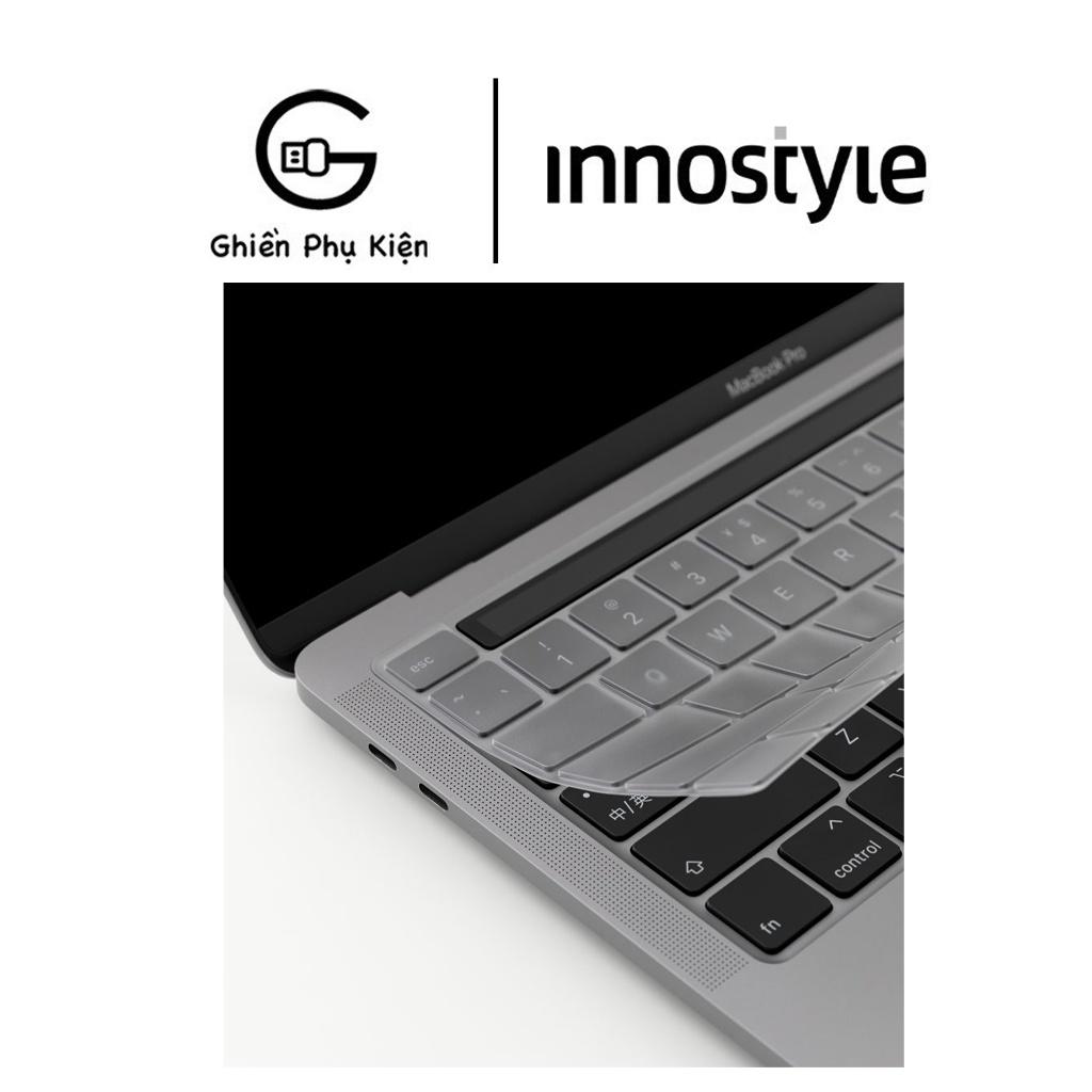 Phủ Phím Innostyle USA Keyguard TPU Crystal Clear For Macbook Air/Pro M1 13/14/16inch - Hàng Chính Hãng