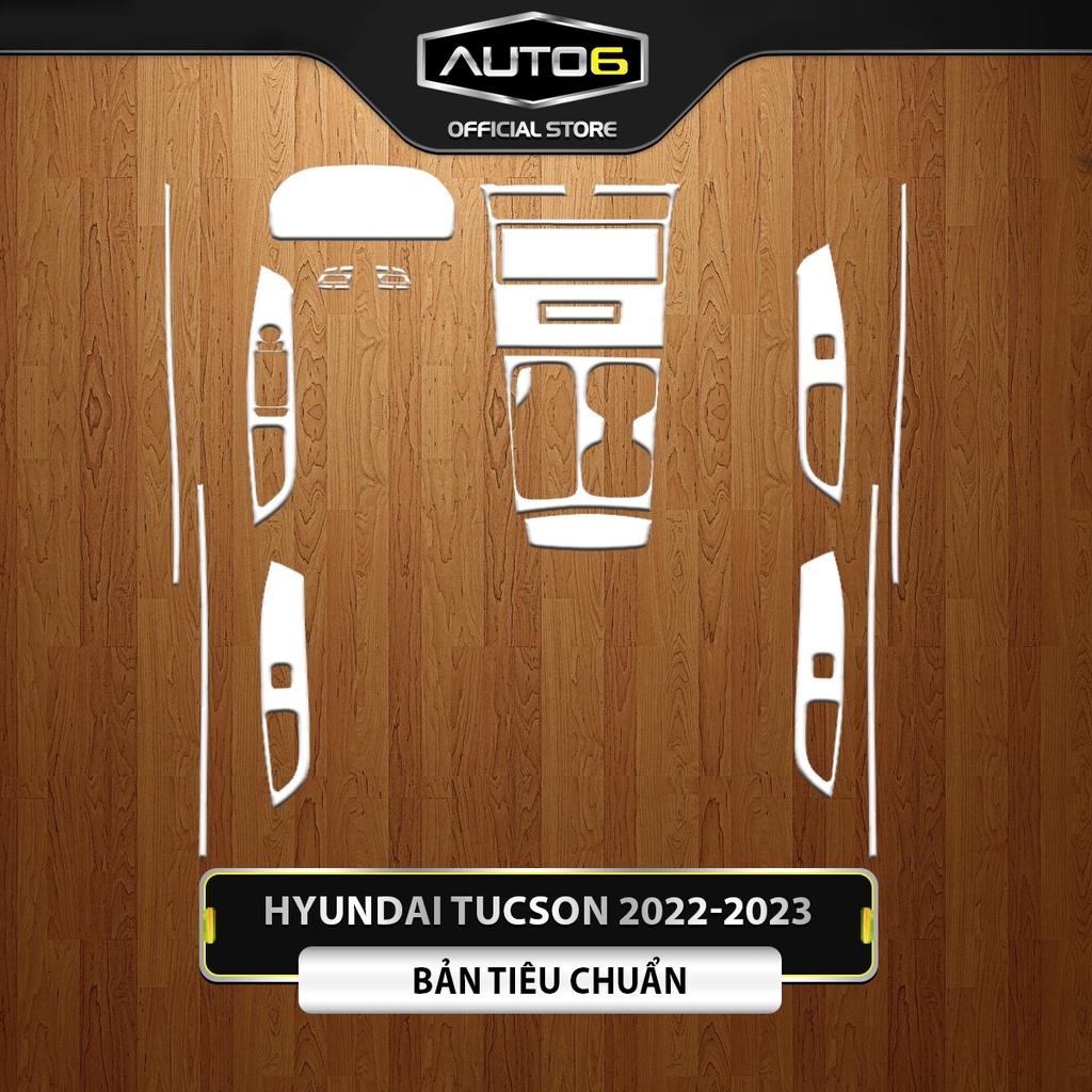 TUCSON 2022 - 2023: Film PPF chống xước nội thất ô tô - AUTO6 <Cam kết chống xước và che mờ vết xước cũ>