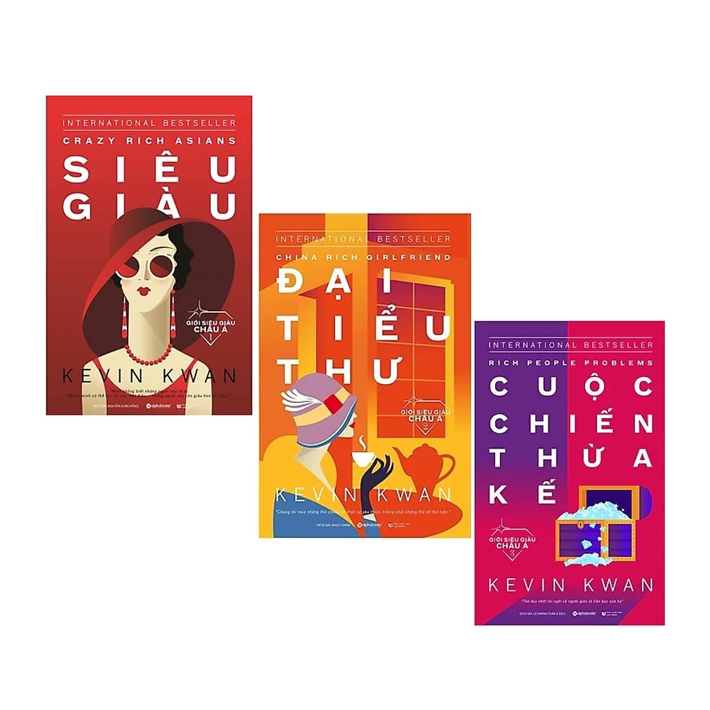 Sách Combo Giới Siêu Giàu Châu Á (Bộ 3 Tập) - Alphabooks - BẢN QUYỀN