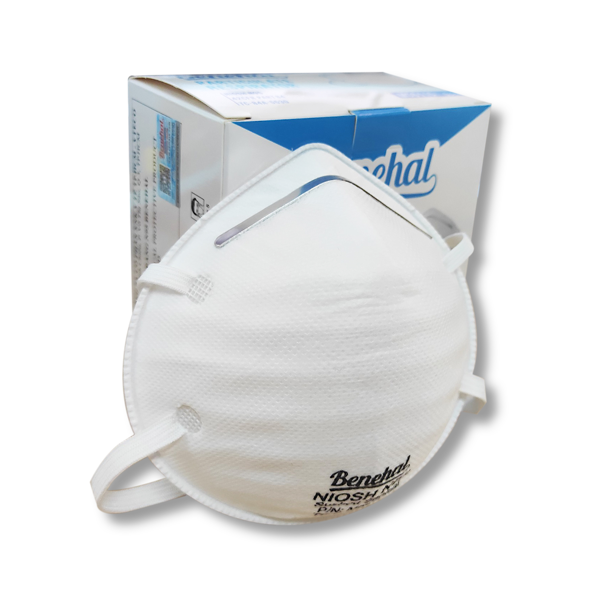 Khẩu trang NIOSH N95 lọc bụi 3 lớp Benehal MS6115