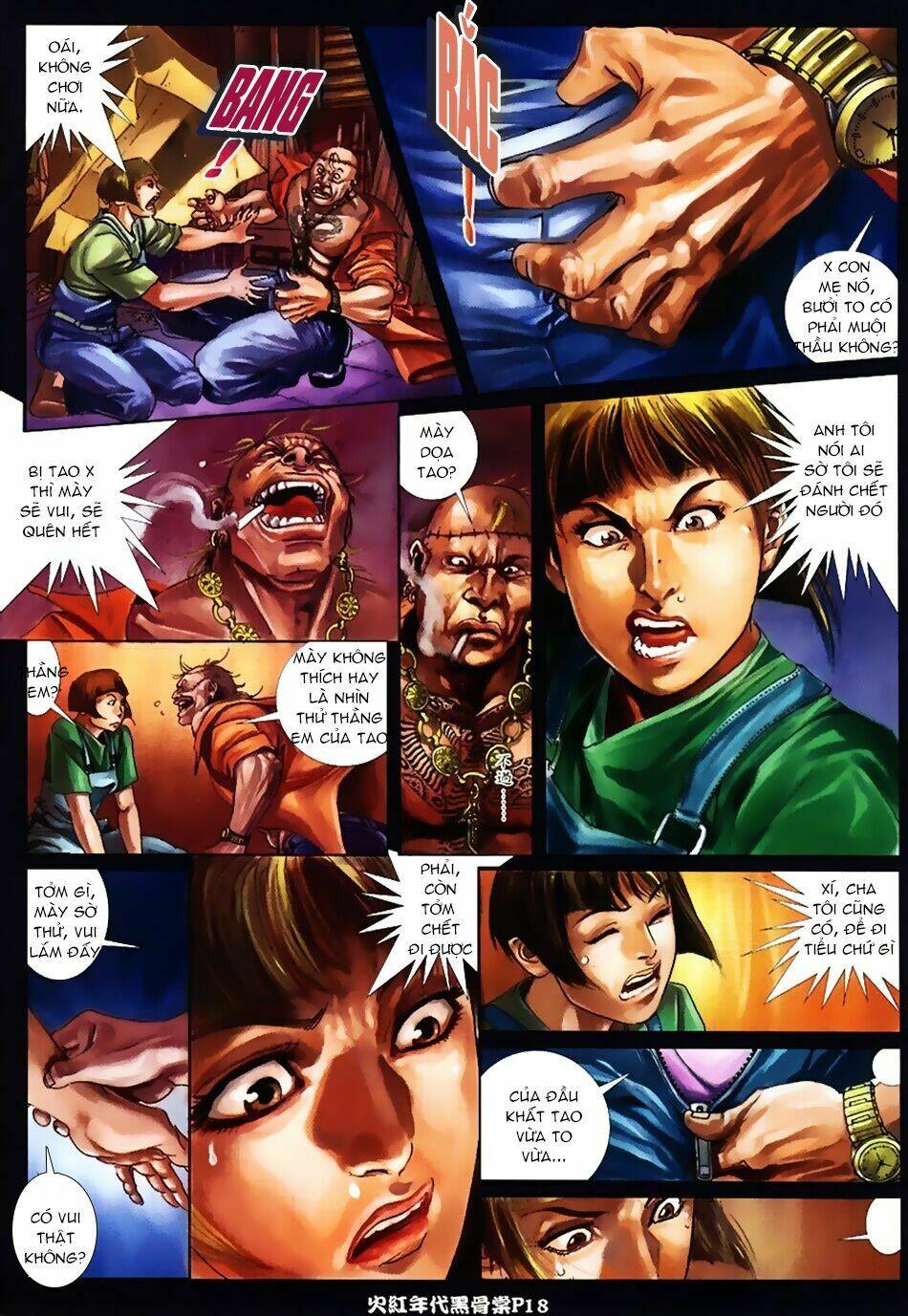 hỏa hồng niên đại hắc cốt đường chapter 11 15