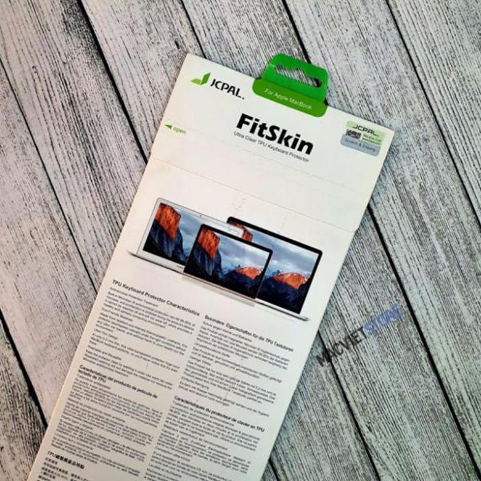 Phủ Phím JCPAL Fitskin Cho Macbook Pro 16&quot; A2141 - Hàng Chính Hãng