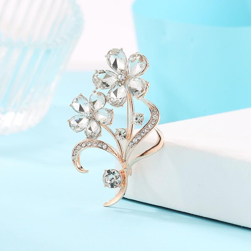 Bộ sưu tập cài áo hoa đính đá GC309 và các mẫu khác