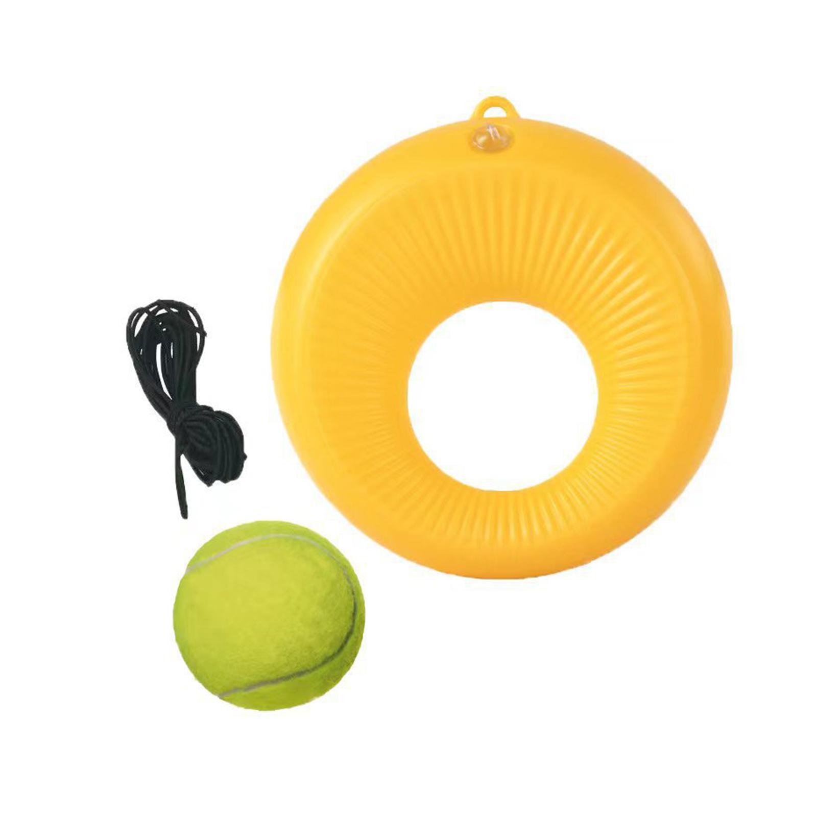 Tennis Ball with String Tennis Trainer Exerciser Hand Eye Coordination Self Tennis Training Tool Practice Gear for Beginners, Swing
