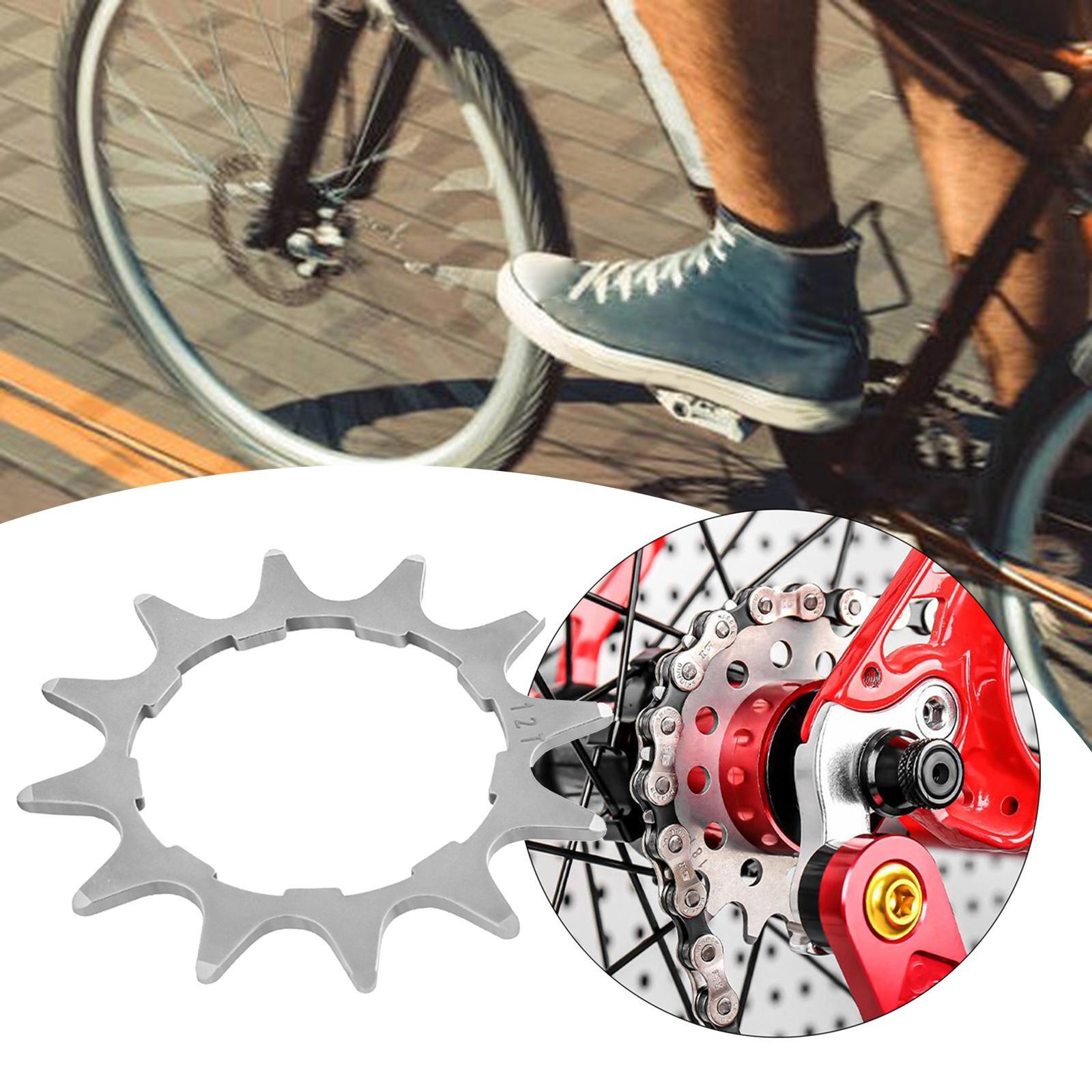 Lightweight Bike Single Speed Cassette Cog Refit Parts Easy Installation for Bicycle